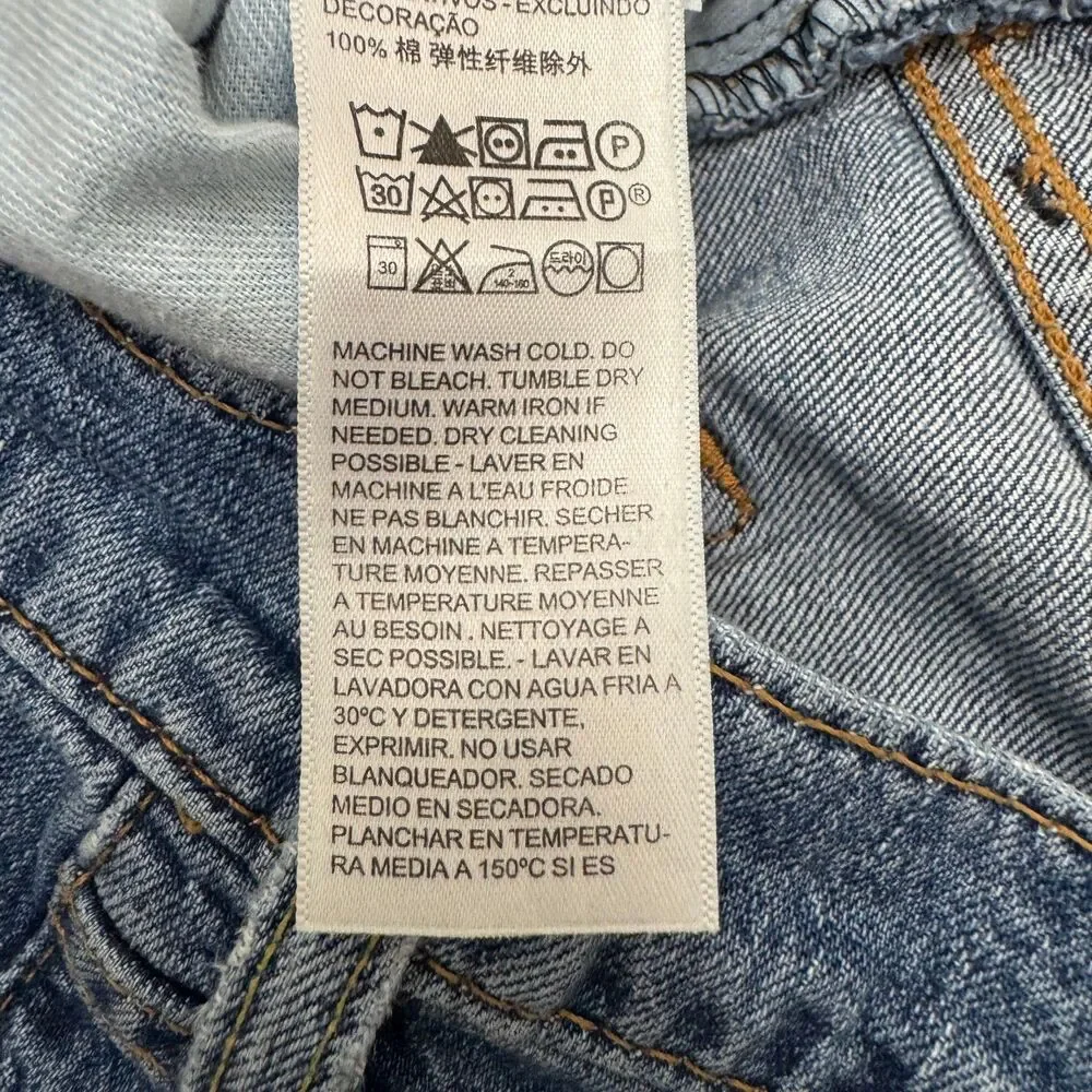 Levi's 541 Athletic Fit Tapered  Denim Jeans Mens 38x32 Blue Medium Wash Stretch